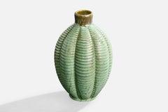 Gefle, Jarrón, Cerámica, Suecia, Años 30