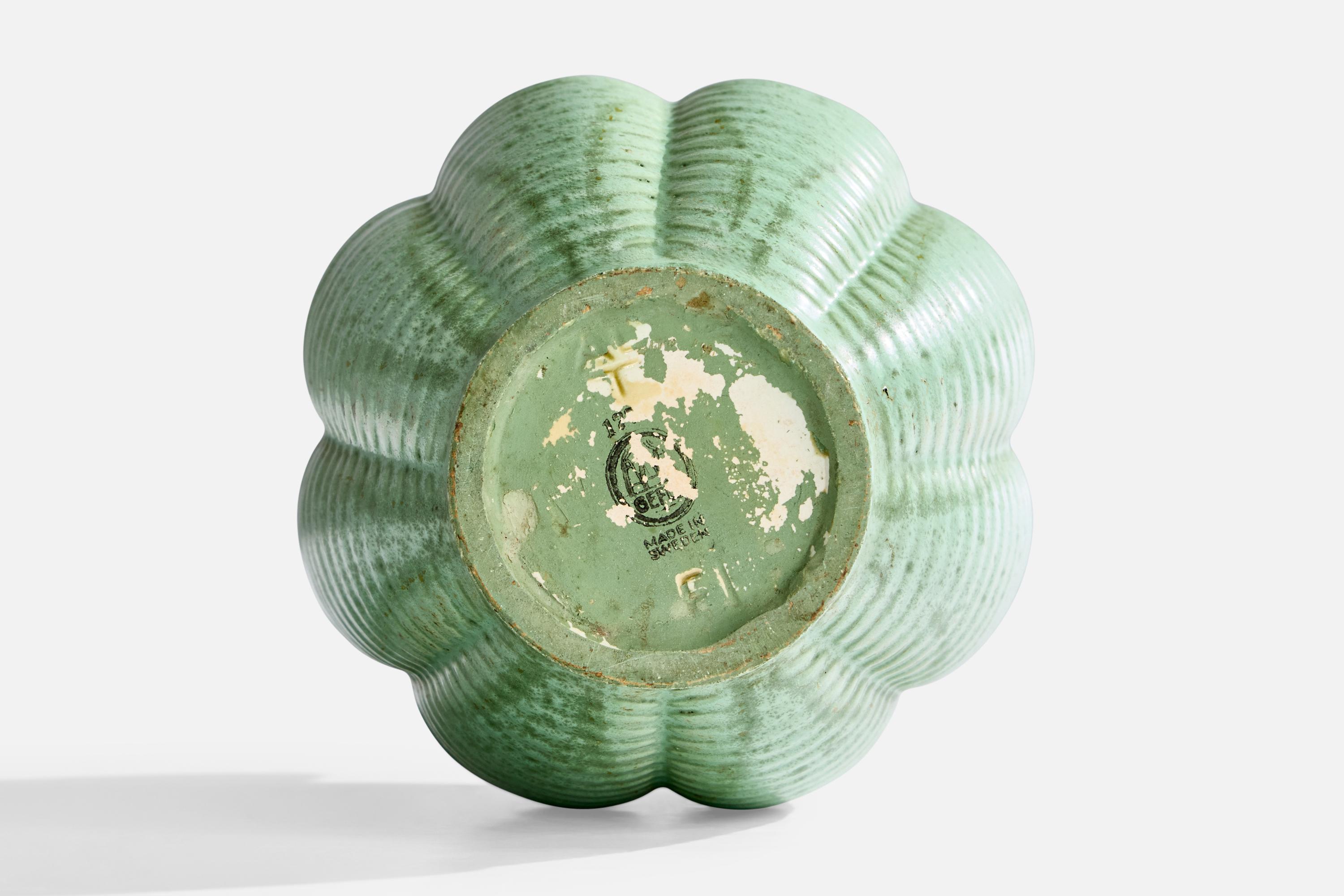 Gefle, Vase, Ceramic, Sweden, 1930s For Sale 1