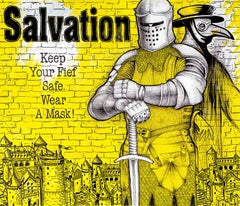 Zeitgenössische georgische Kunst von Gega Paksashvili - Salvation