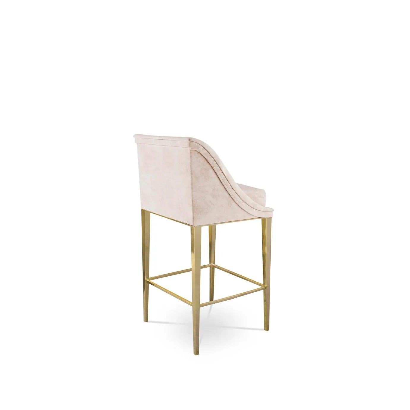 Portuguese Geisha Bar Stool For Sale