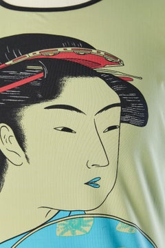 Geisha printed tee-shirt Kenzo Jungle