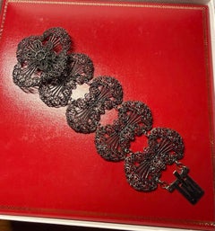 Geiss Berlin – Armband aus Eisen, um 1800, signiert