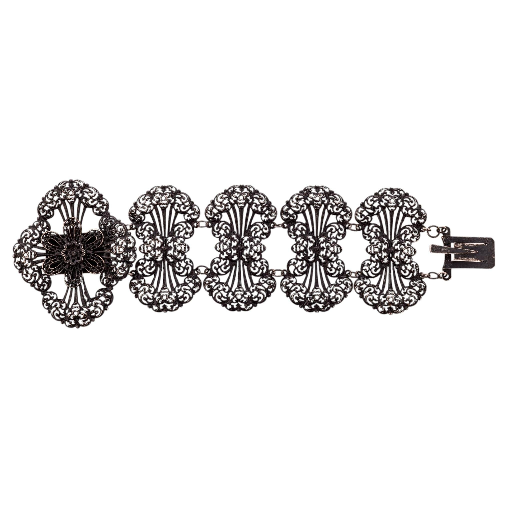 Geiss Berlin Iron Bracelet c. 1800 Signed