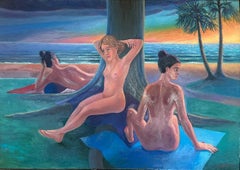 Georgian Contemporary Art by Gela Keidia - At Sunset