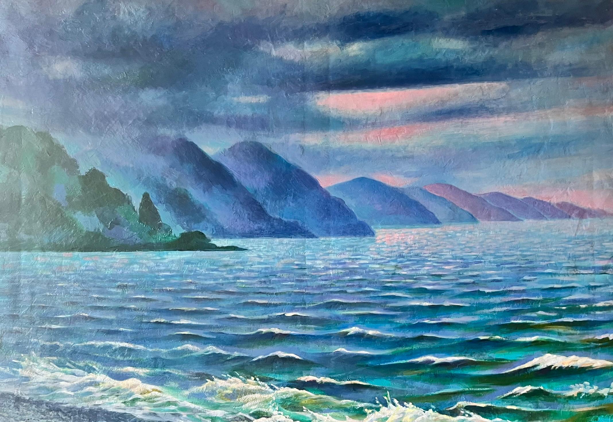 Olio su tela
Incorniciato, 77 x 107 x 4 cm

Gela Keidia è un'artista georgiana nata nel 1963 che vive e lavora a Tbilisi, in Georgia. Ha studiato presso la scuola secondaria n. 51 di Tbilisi Galaktion Tabidze. Ha iniziato la sua attività principale,