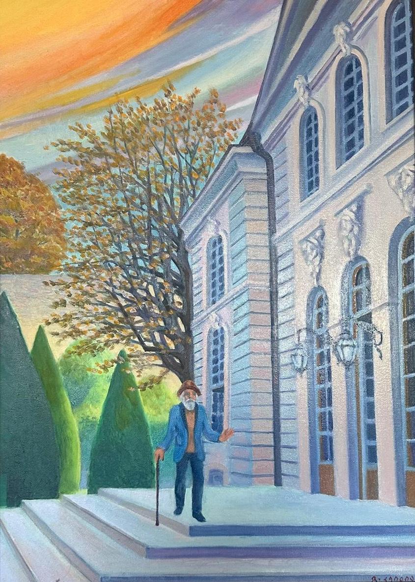Zeitgenössische georgische Kunst von Gela Keidia - Besuch bei Rodin