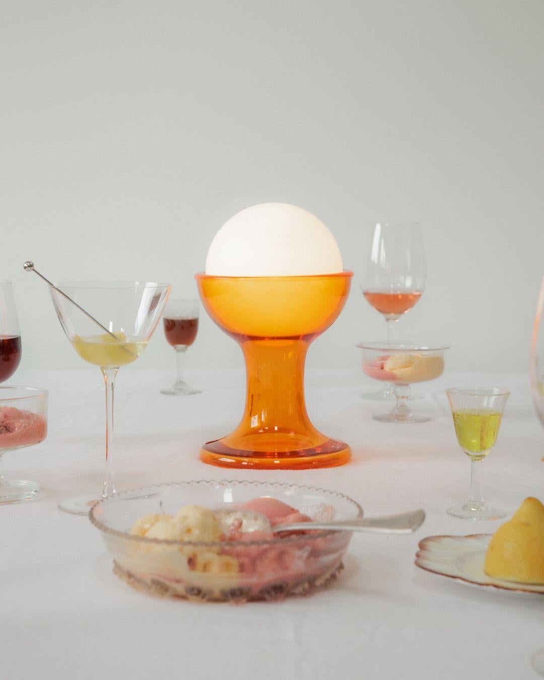 GELATO LIGHT T1 H225, LED with Battery, Azure By Established & Sons Carlo Nason For Sale 2