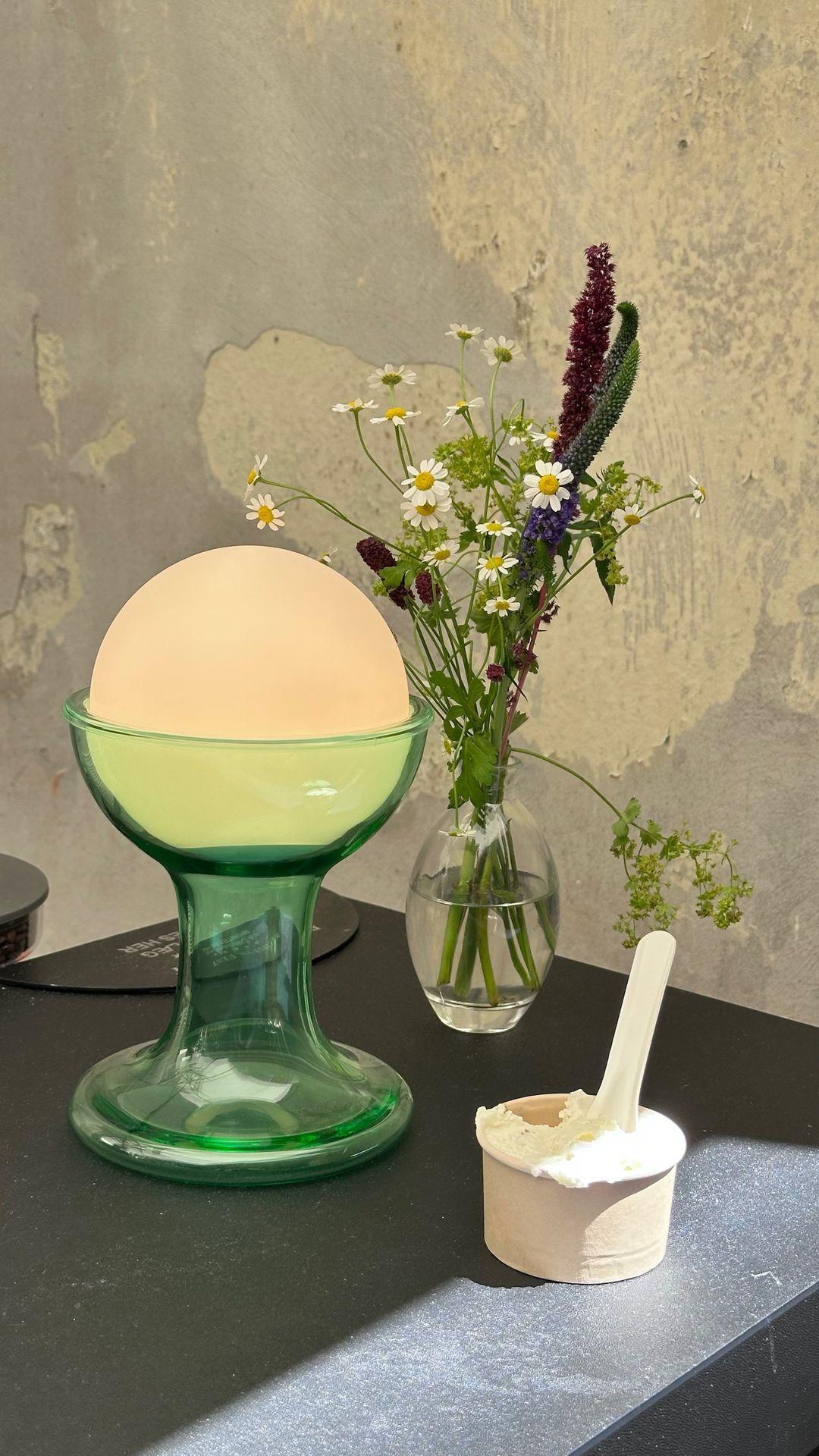 LUMIÈRE DE GELATO T1 H225, LED avec pile, Mint By Established & Sons Carlo Nason Neuf - En vente à Beverly Hills, CA
