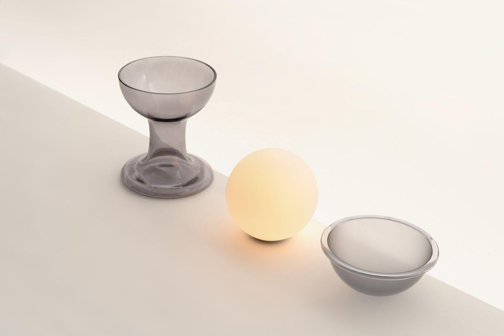 Chinois LUMIÈRE DE GELATO T1 H225, LED avec pile, fumée Established & Sons Carlo Nason en vente