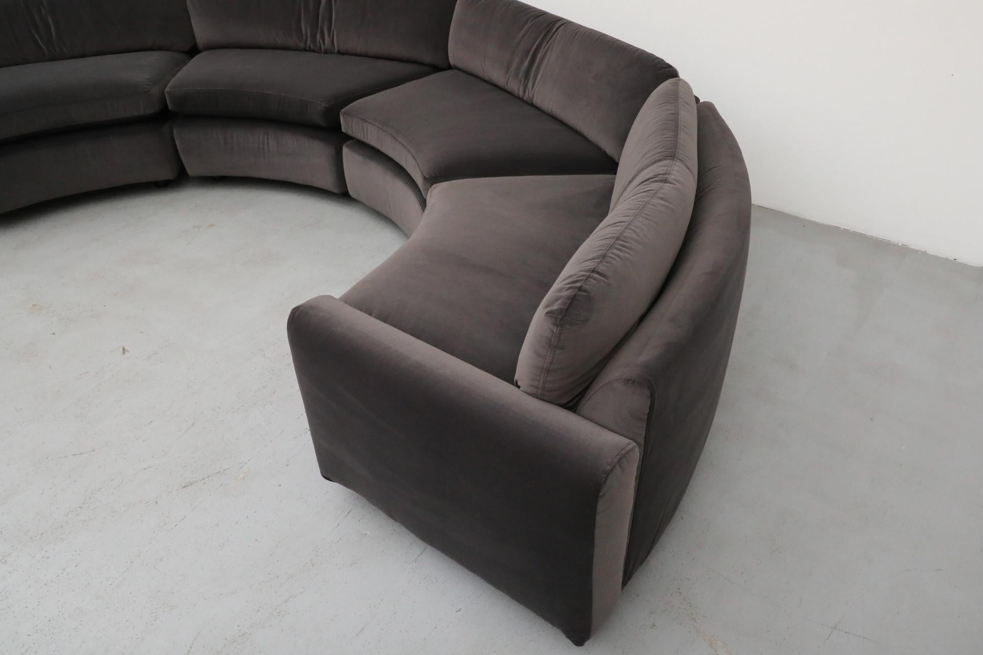 Gelderland Curved U-Shaped Modular Sofa, 1970's For Sale 2