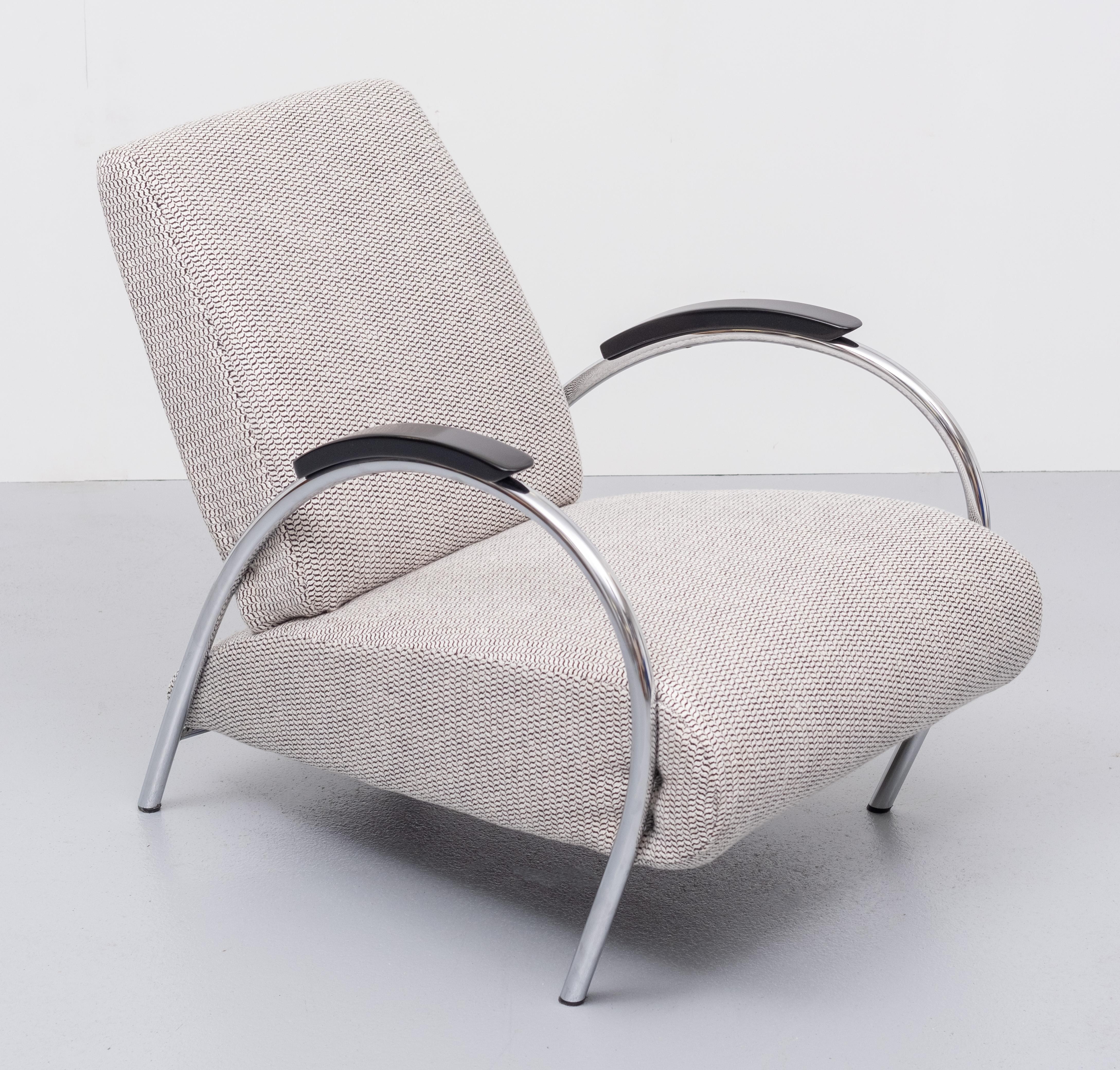 Gelderland Lounge Chair Model 5775 by Jan des Bouvrie, 1980s In Good Condition In Den Haag, NL