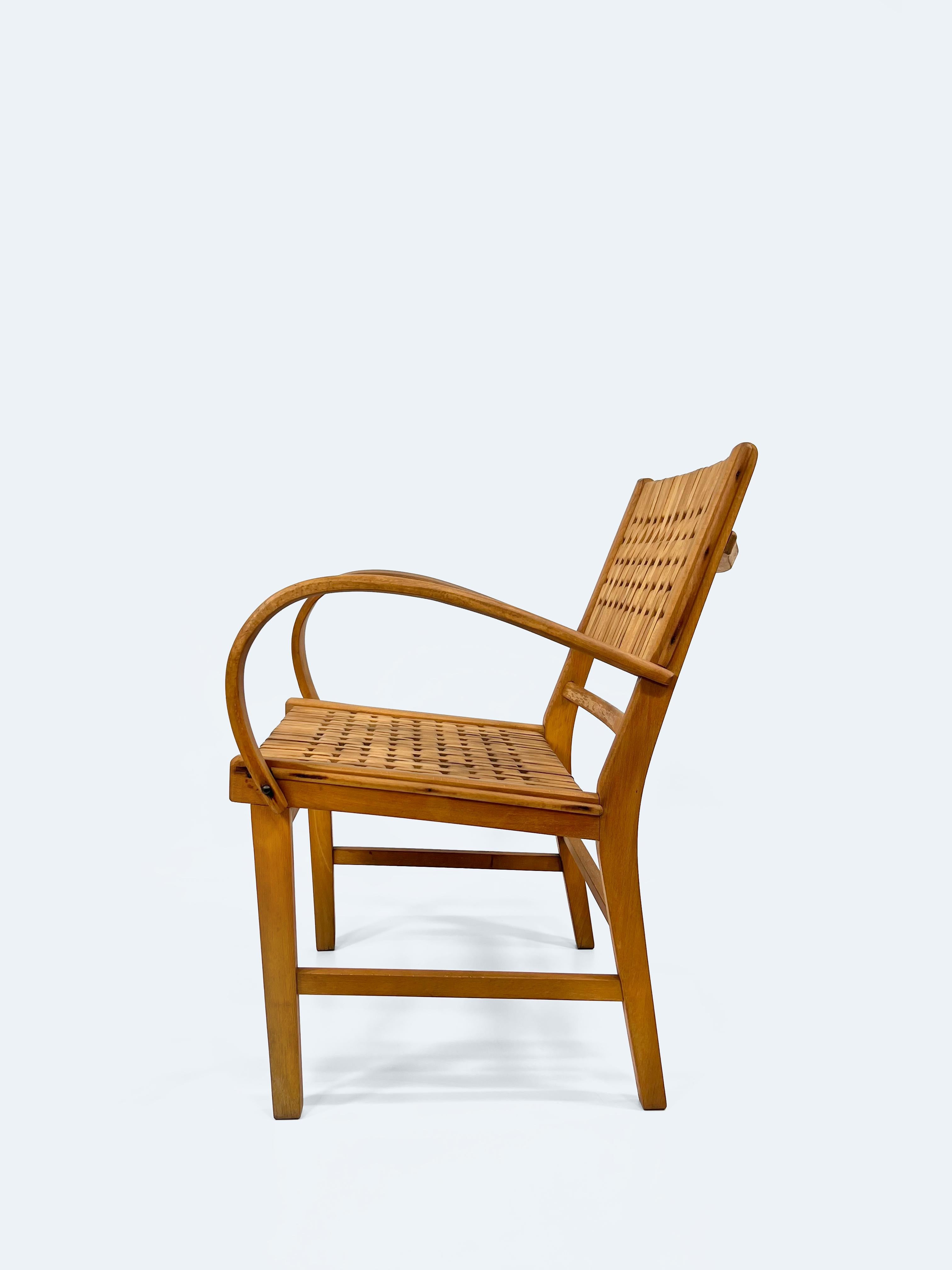 Sillón Gelenka de Ernst Breitenborn de 1954 en Bueno estado para la venta en Reichenschwand, DE