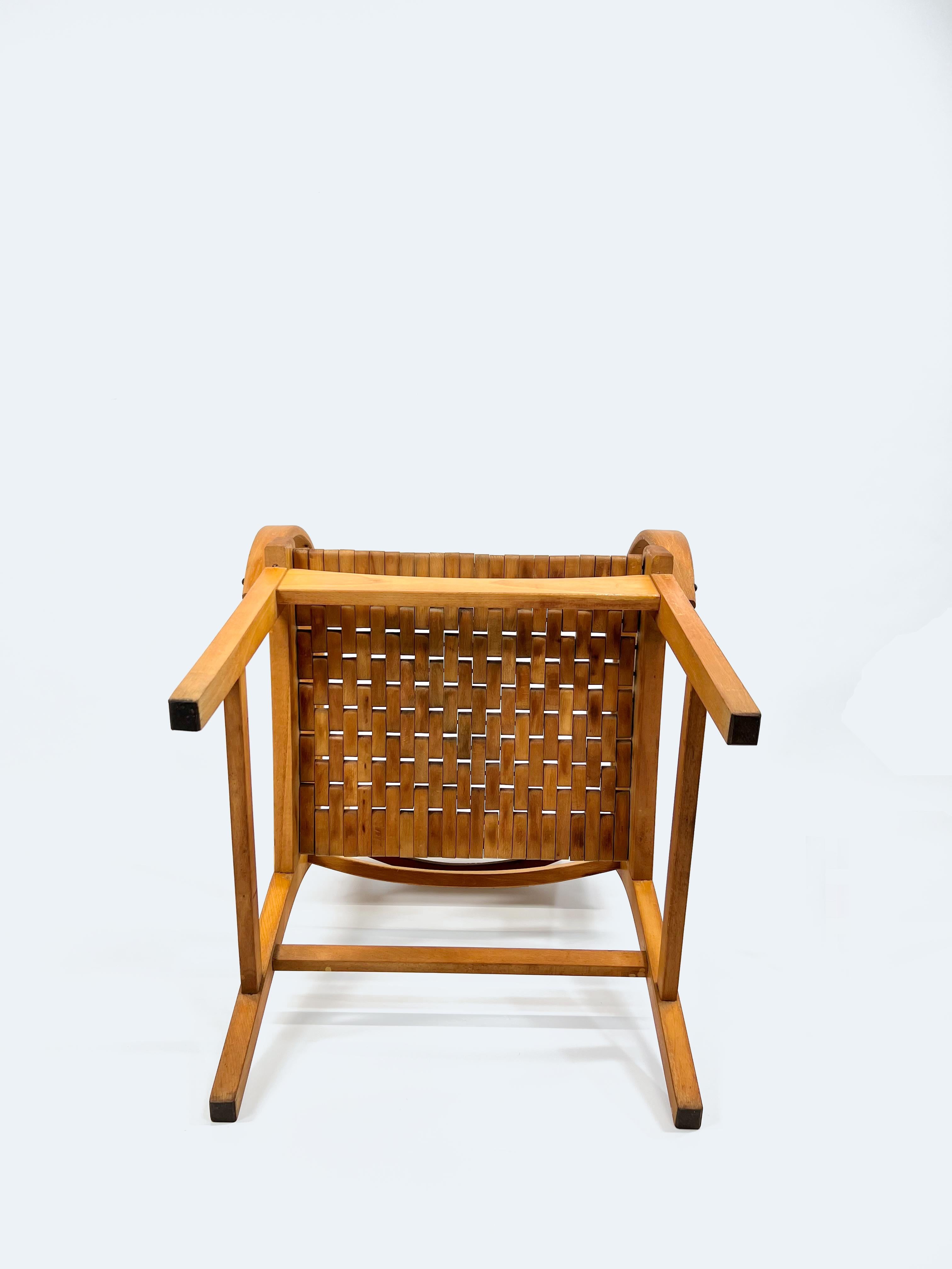 Sillón Gelenka de Ernst Breitenborn de 1954 mediados del siglo XX en venta