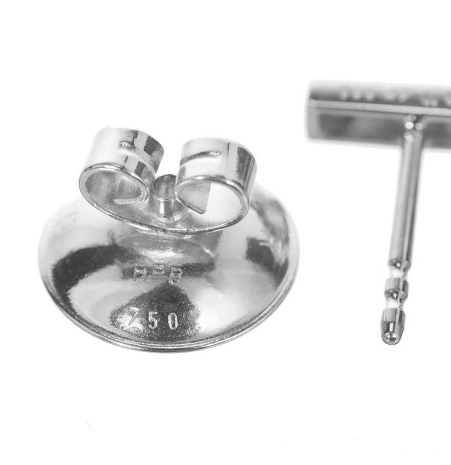 Gellner Boucles d'oreilles pendantes en or avec perles des mers du Sud et diamants en vente 1