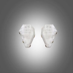 GEM 13 Rock Crystal Sconces by Phoenix