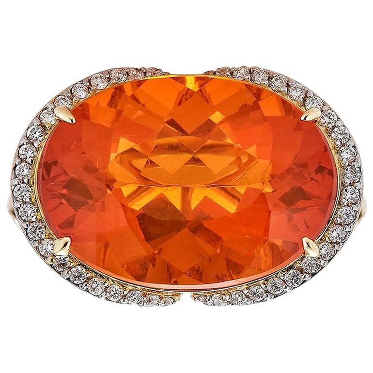 Fire Opal Rings 76 For Sale on 1stDibs