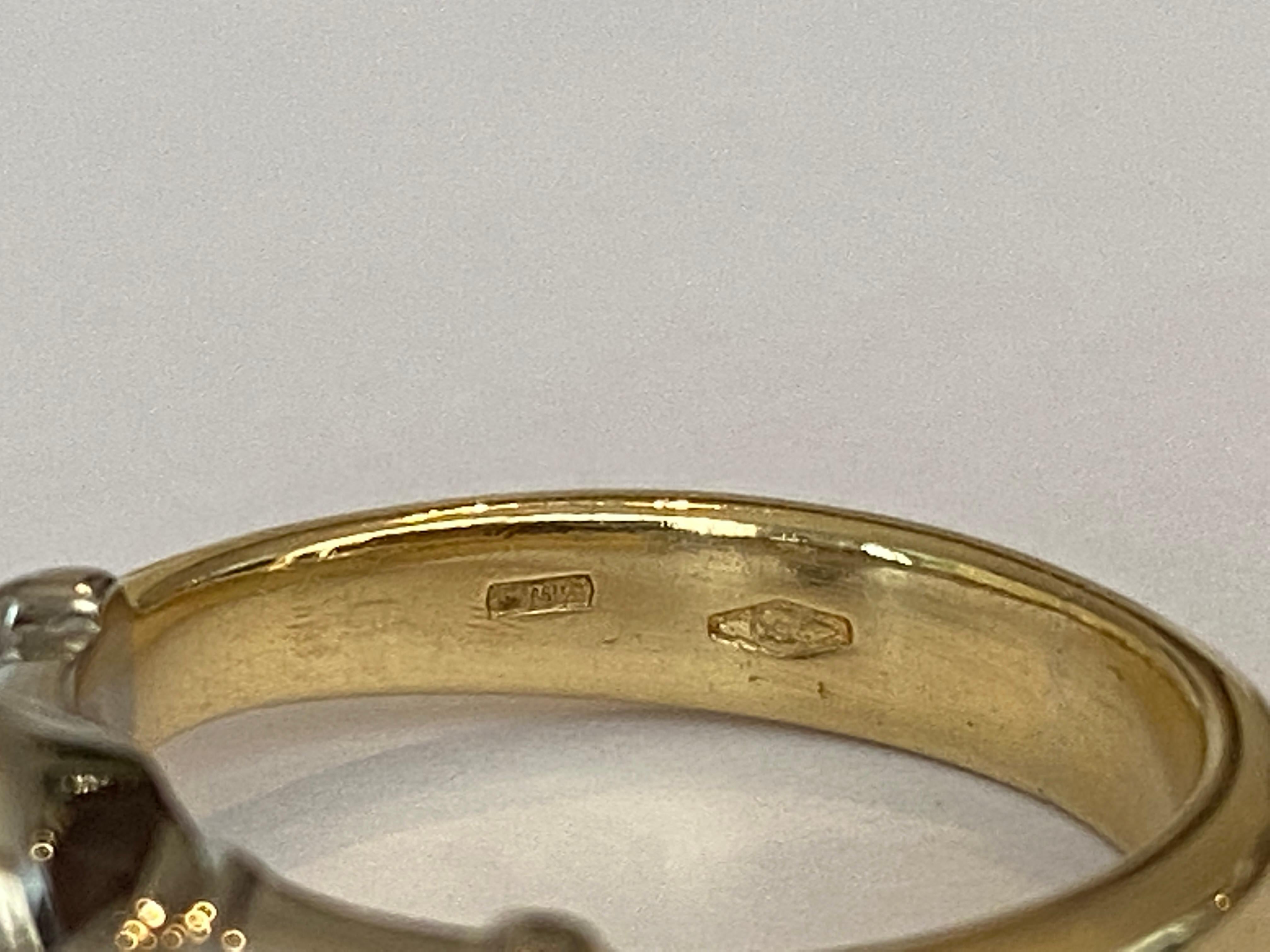 GEM Certificied 1.60 Carat Diamond Engagement Ring For Sale 5