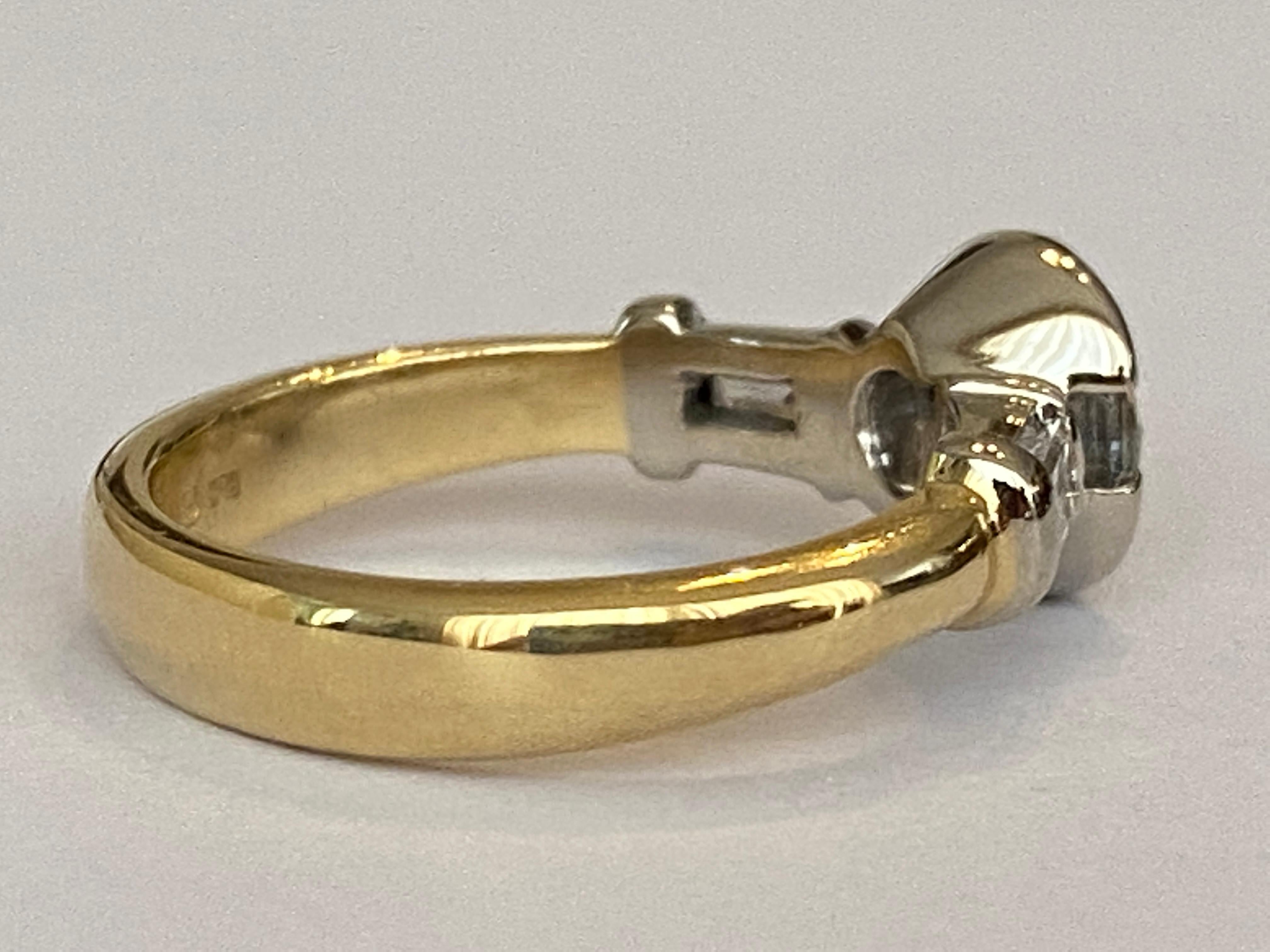 GEM Certificied 1.60 Carat Diamond Engagement Ring For Sale 3