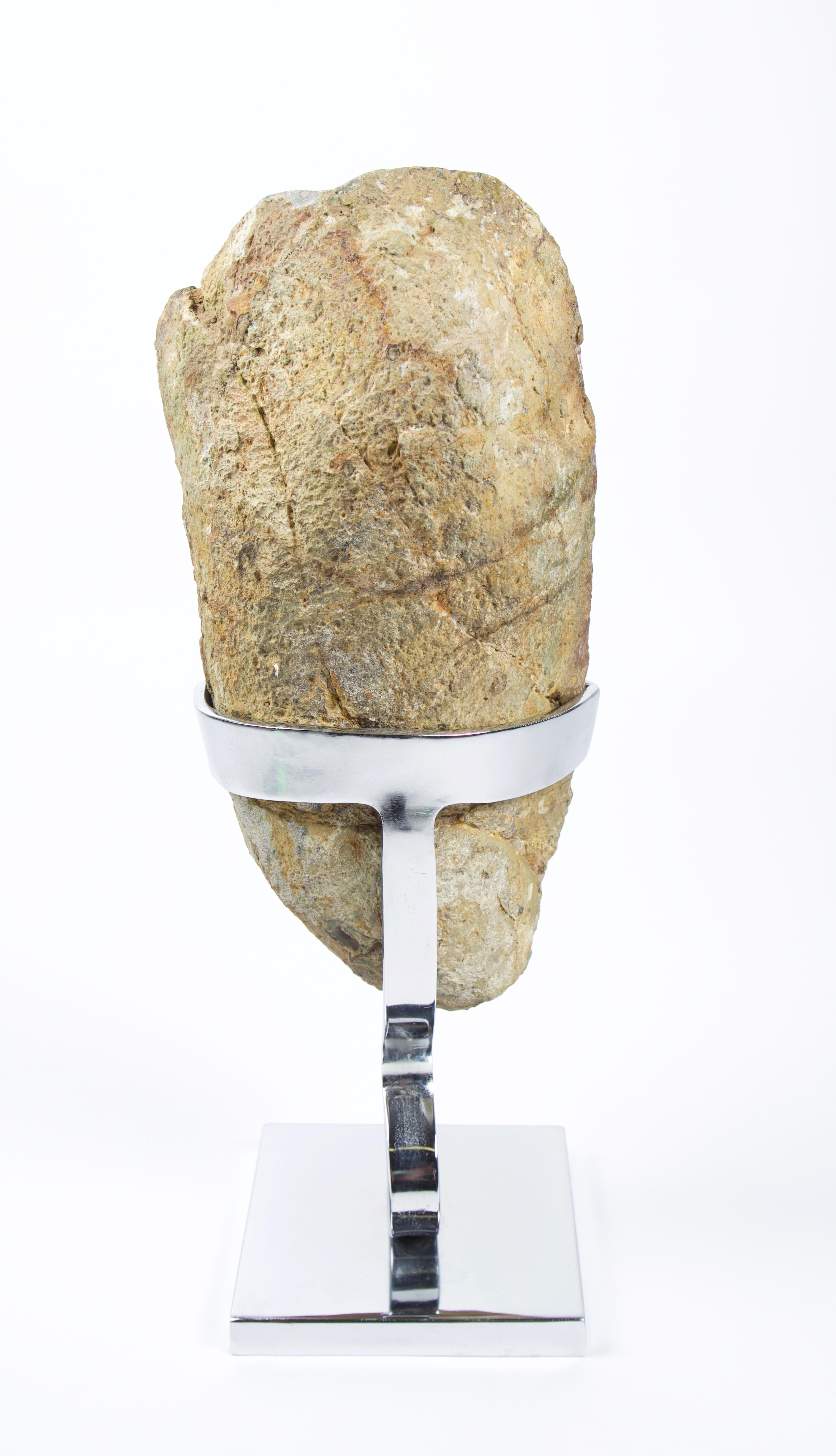 Organic Modern Gem Grade Amethyst Geode Sculpture For Sale
