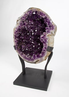 Gem Grade Amethyst Geode Sculpture, Uruguay