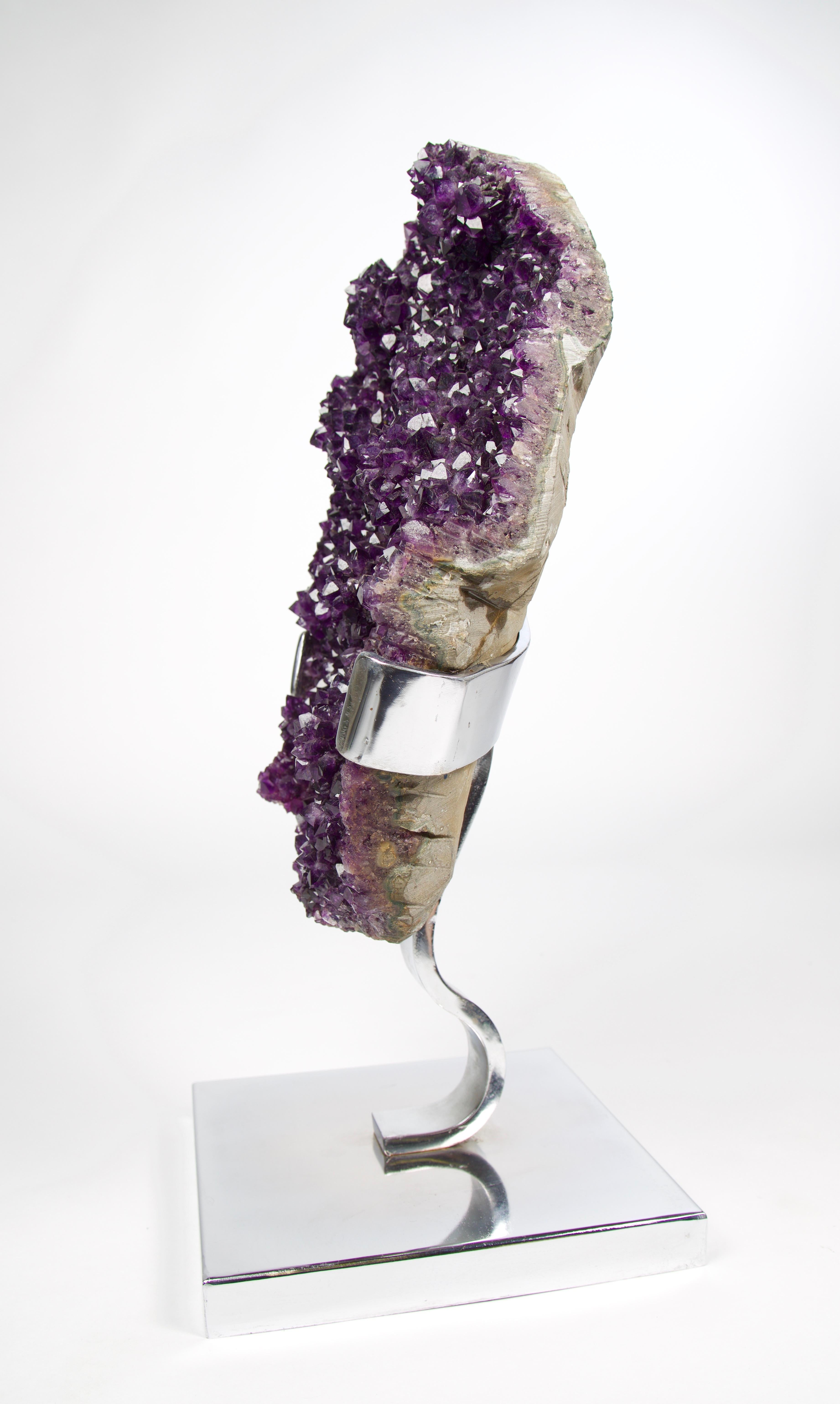 Uruguayan Gem Grade Amethyst Geode Sculpture, Uruguay