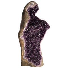 Gem Grade Amethyst Geode Sculpture, Uruguay