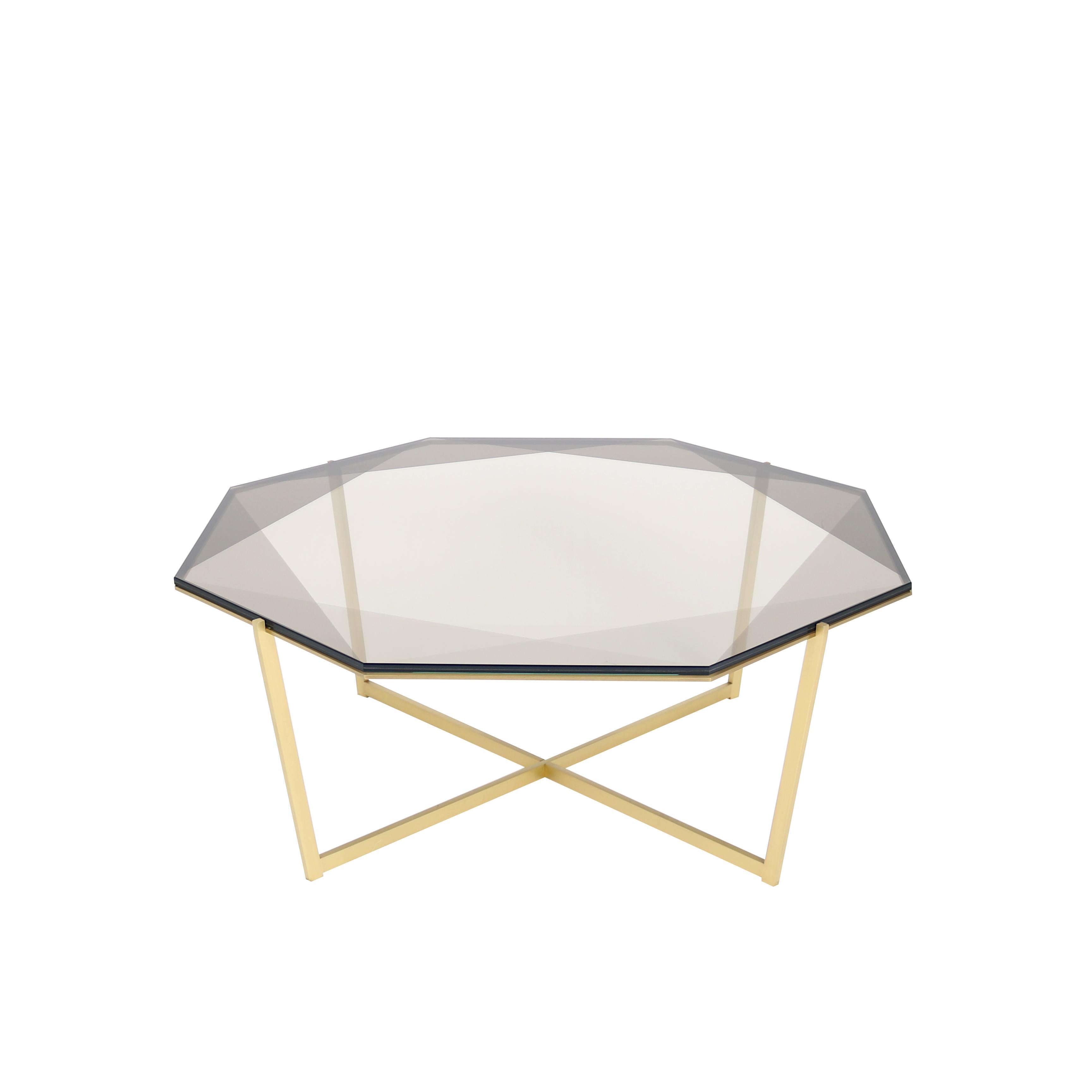 Gem Octagonal Coffee Table Smoke Details about Rare Octagonal Smoke