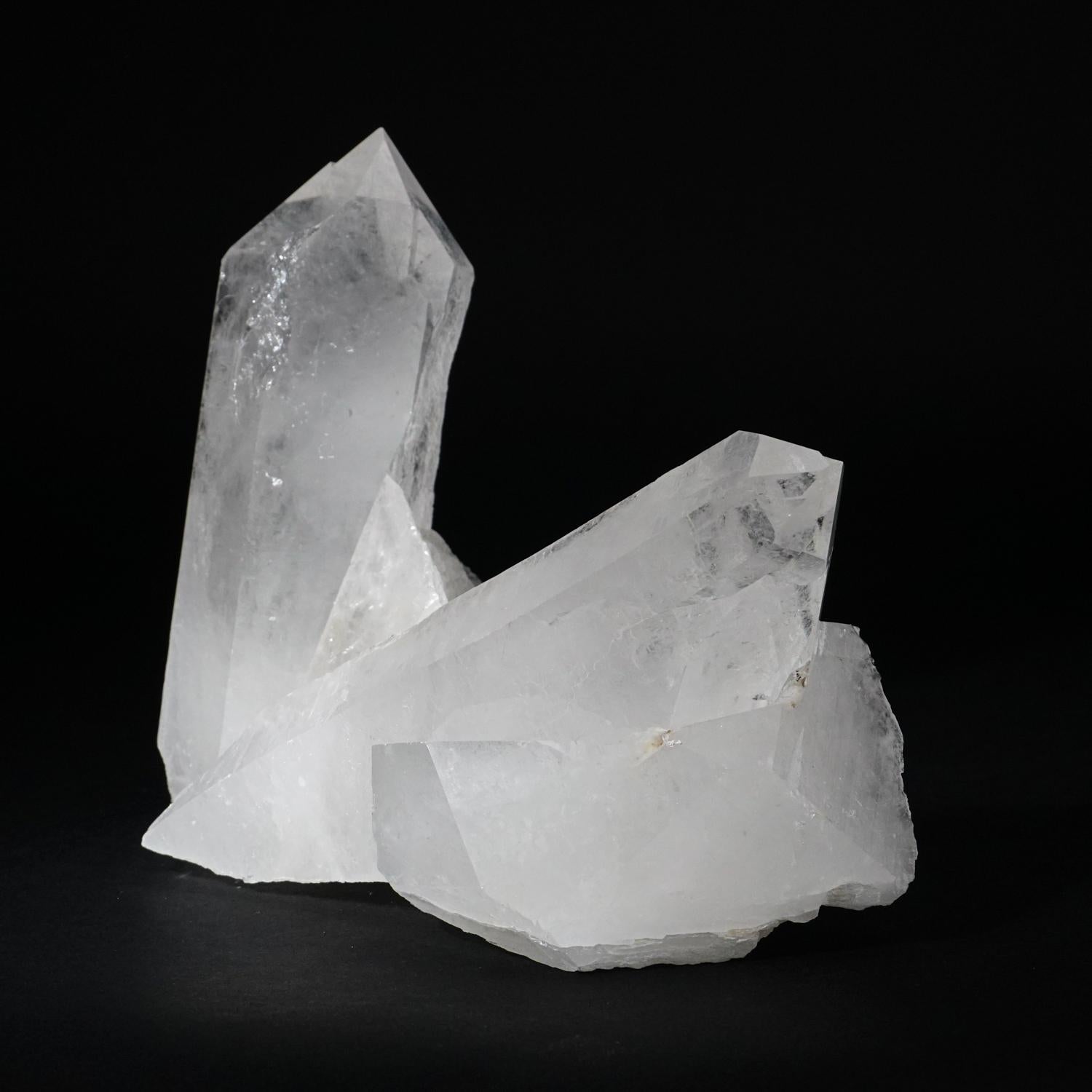 Brazilian Gem Quartz Crystal Cluster from Brazil (7.2 lbs) For Sale
