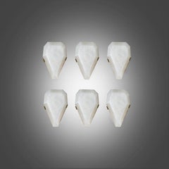 GEM Rock Crystal Sconces by Phoenix