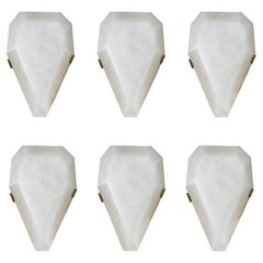 GEM Rock Crystal Sconces by Phoenix