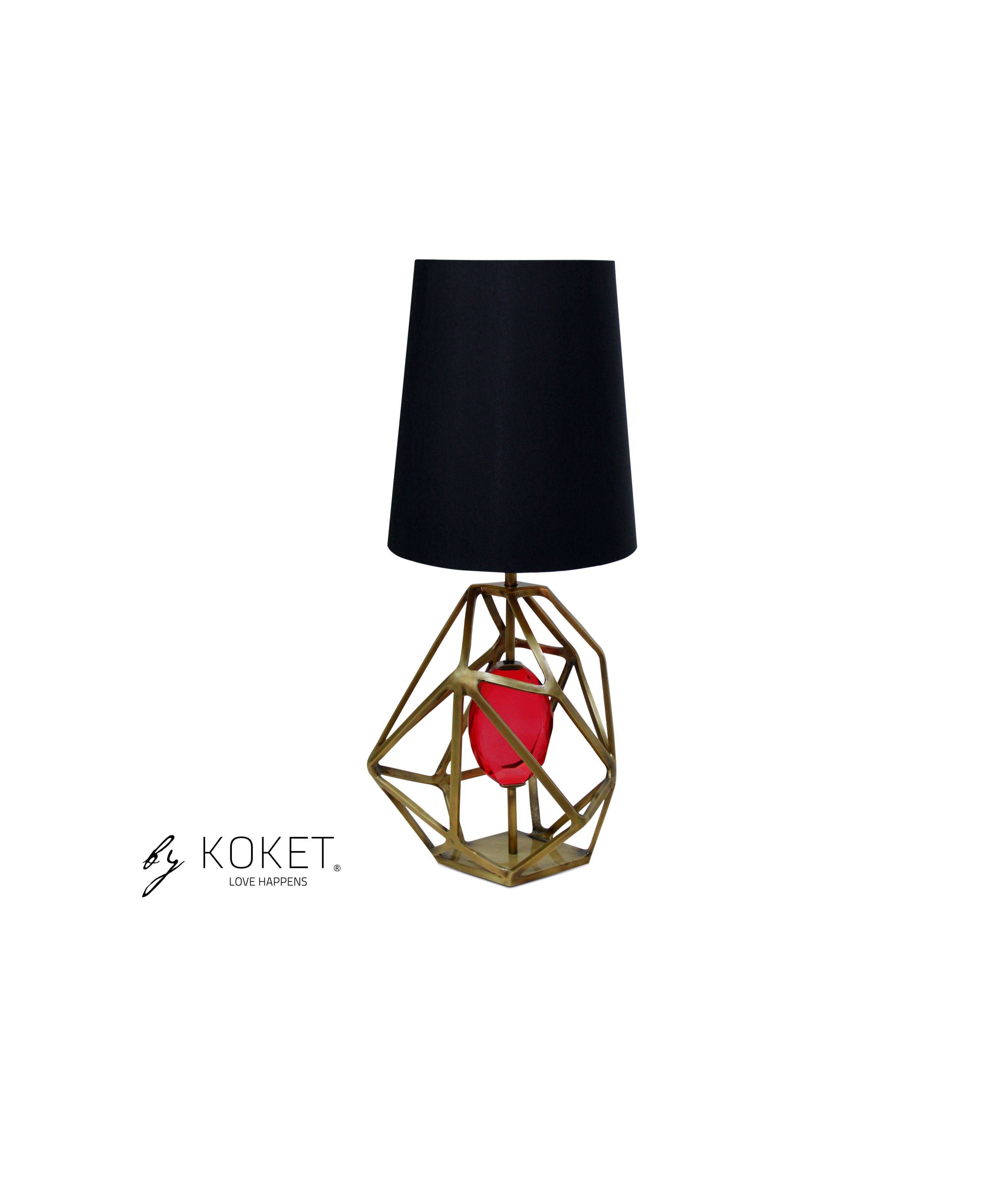 Gem Table Lamp For Sale 1