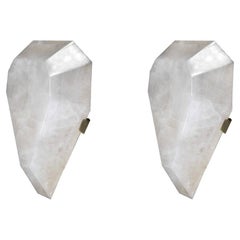 GEM13 Rock Crystal Sconces by Phoenix