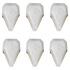 GEM13 Rock Crystal Sconces by Phoenix