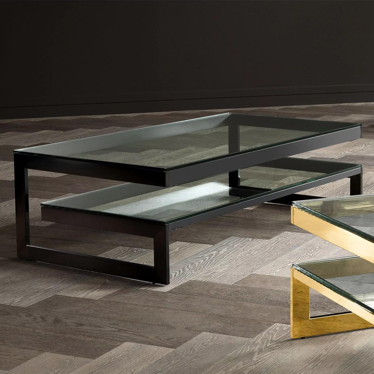 Stainless Steel Gema Coffee Table For Sale