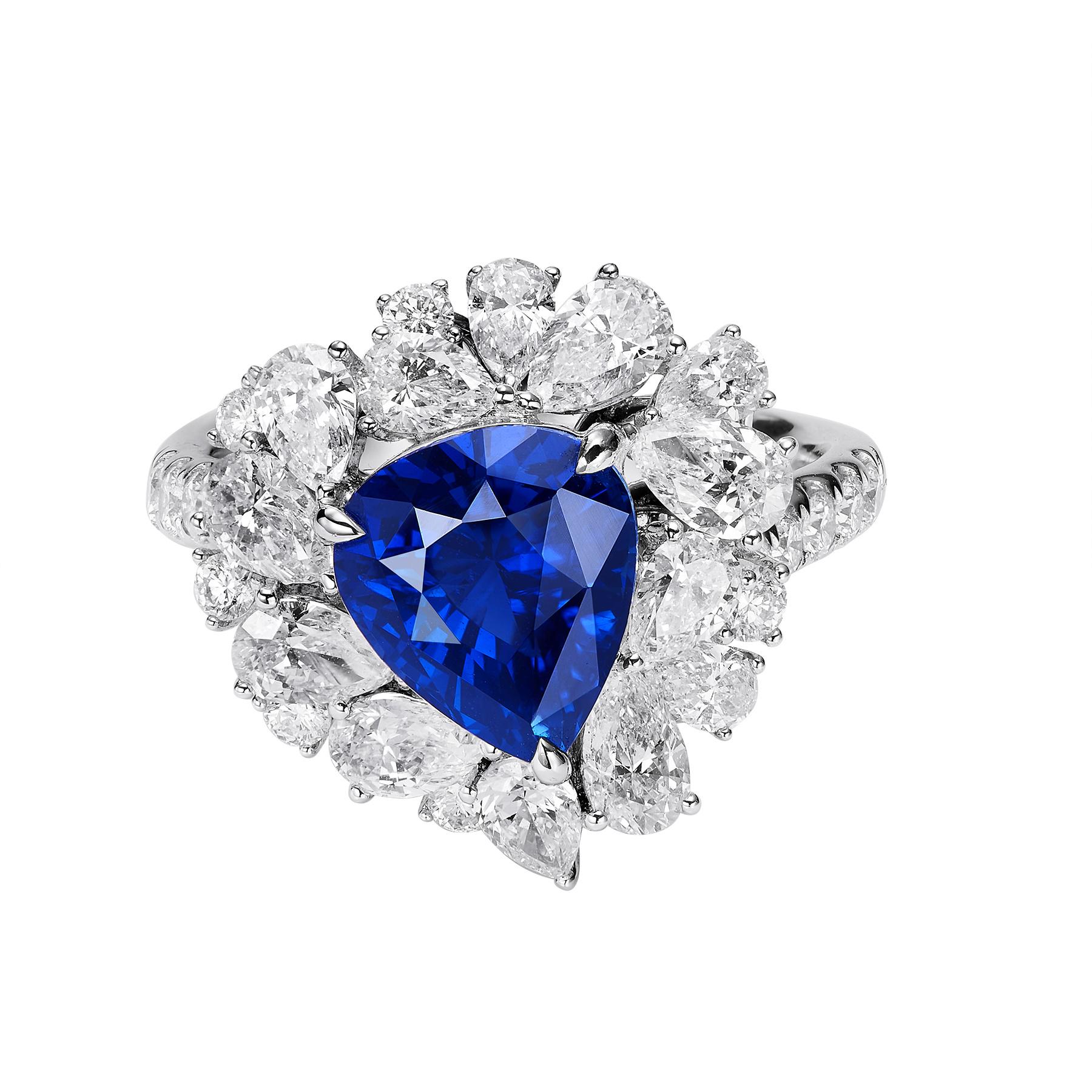 3.05ct GRS unheated royal blue ring

Ding~ A royal blue head-turning killer💙
Special cut, unique style
Full clean glass with rich royal color
Loose stone has GRS certificate

GEMCOOK JEWELLERY 3.05ct GRS Unheated Royal Blue Sapphire Ring Ding~ A