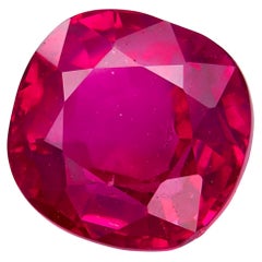 GEMCOOK JEWELLERY AIGS Certified 1.03ct Unheated Pigeon Blood Burma Mogok