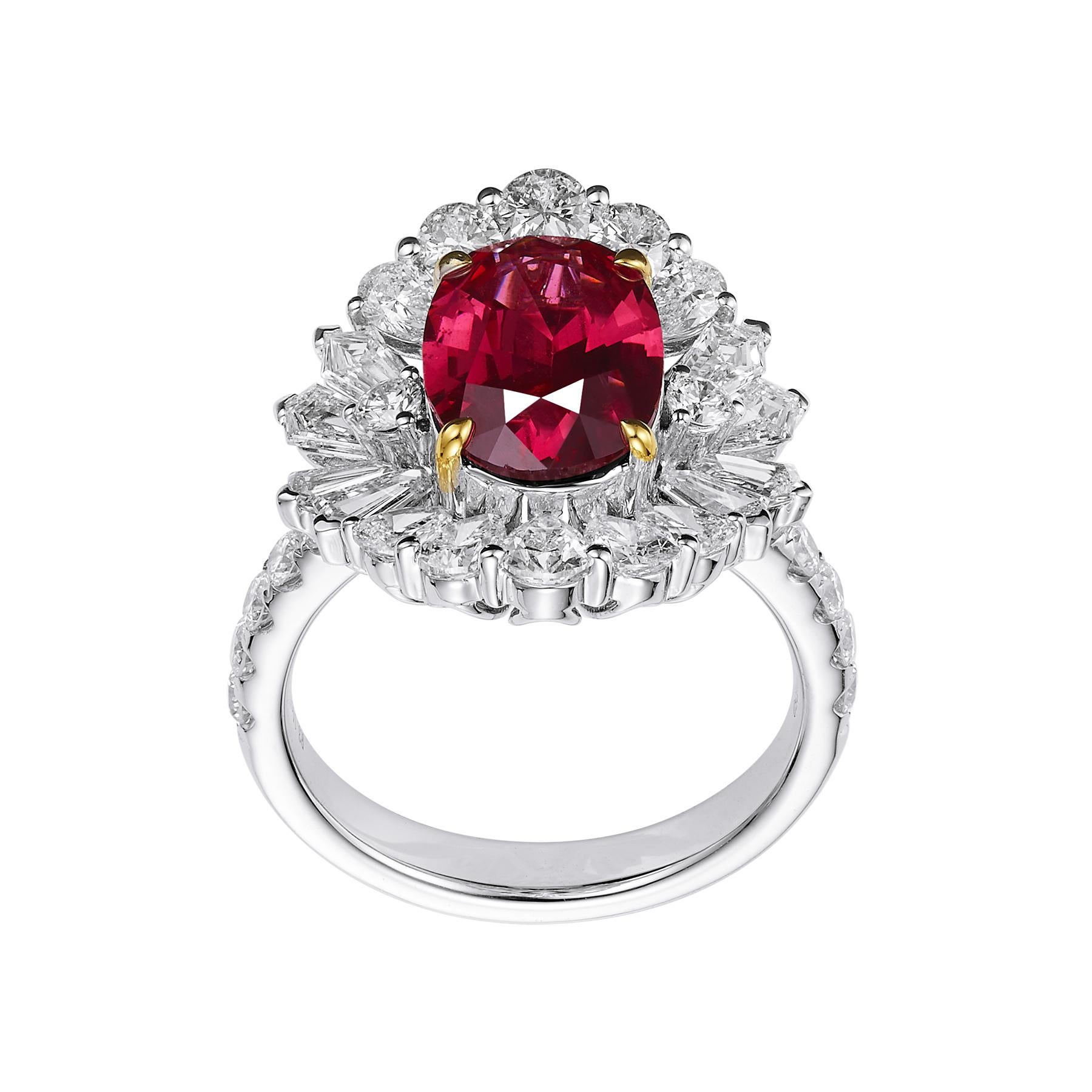 Retro GEMCOOK Jewellery Jedi Spinel Ring For Sale