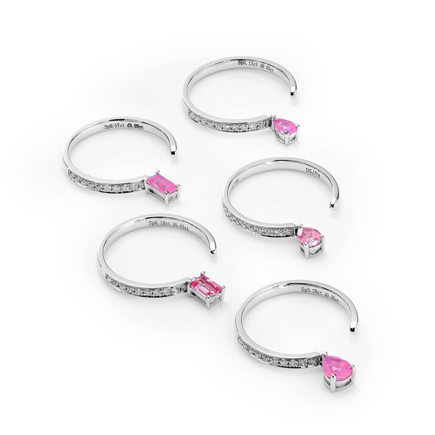 Retro GEMCOOK JEWELLERY Mermaid  Mahenge Pinky Ring For Sale