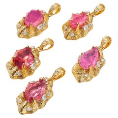 GEMCOOK JEWELLERY Raw Mahenge Stone Anhänger Halskette L