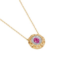 GEMCOOK JEWELRY 0.637ct Mahenge Spinel Necklace