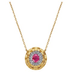 GEMCOOK JEWELRY 0.637ct Mahenge Spinel Necklace