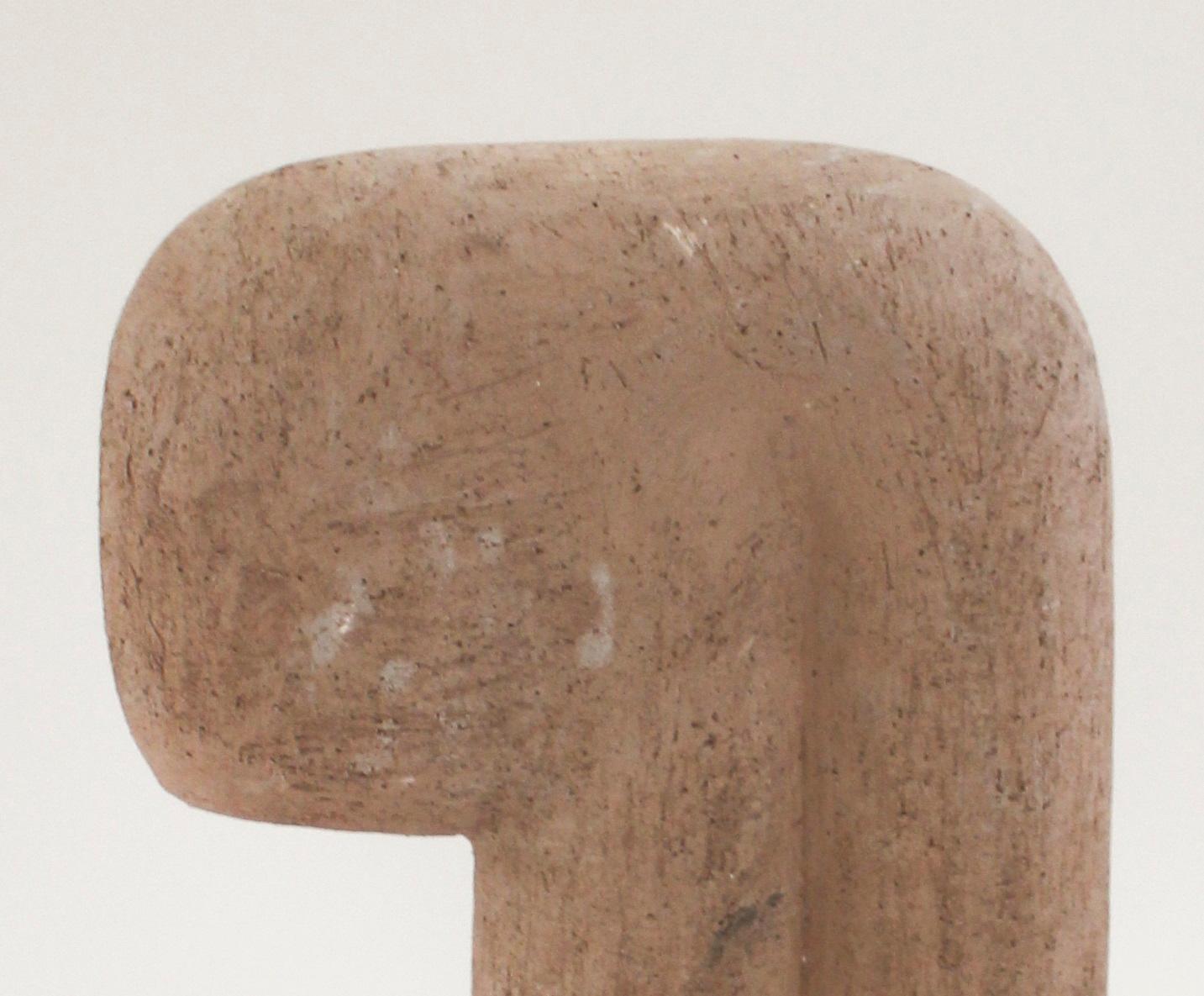 Post-Modern Gemelle #1 Recycled Clay Lamp by Elisa Uberti For Sale