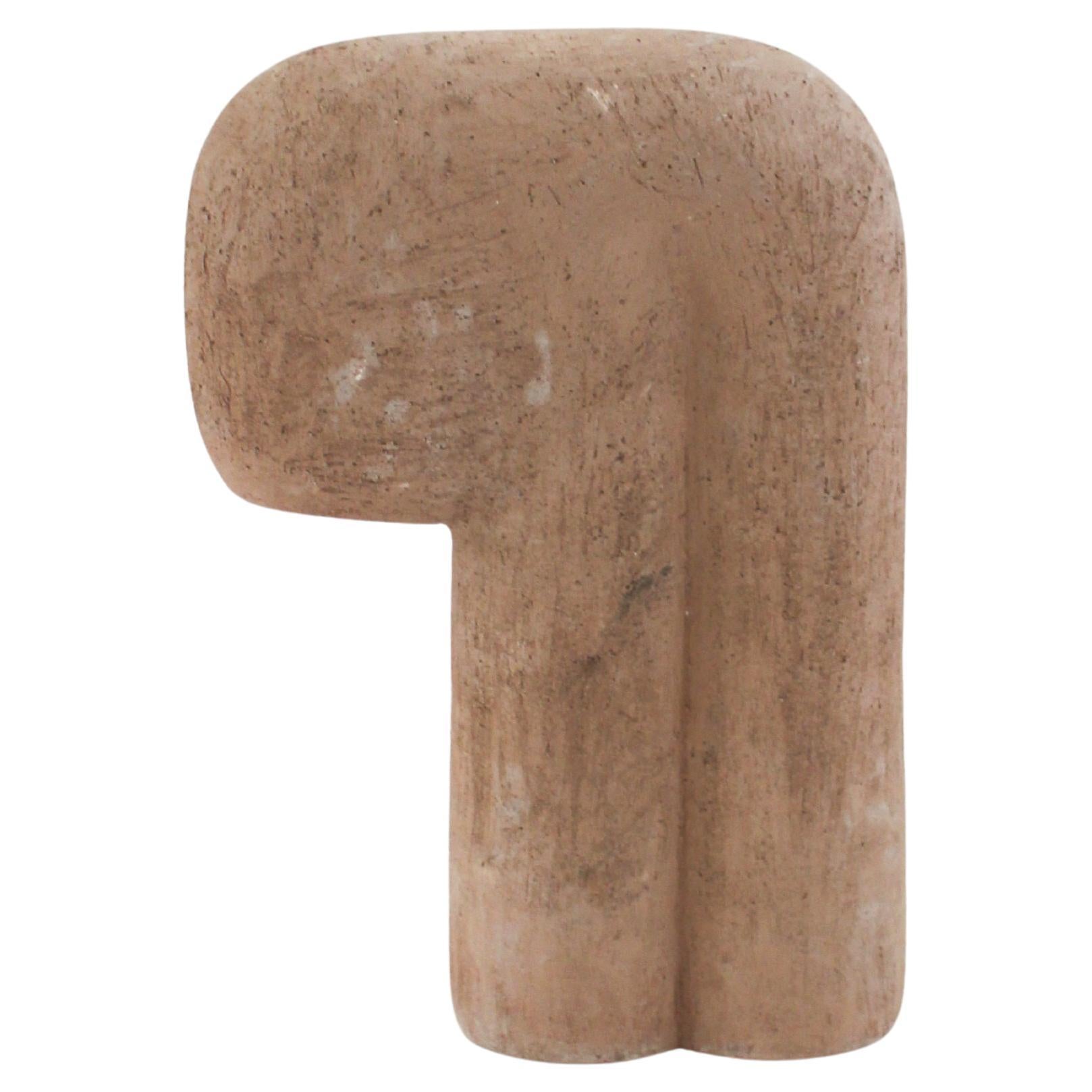Gemelle #1 Recycled Clay Lamp by Elisa Uberti For Sale