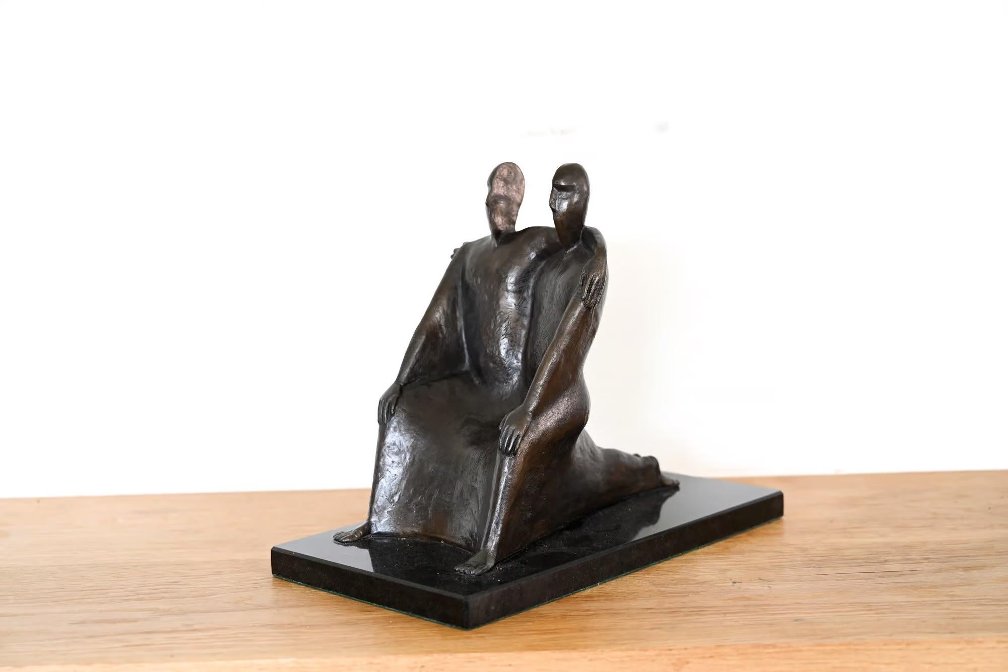 Gemini – bronze by William Harling For Sale 4