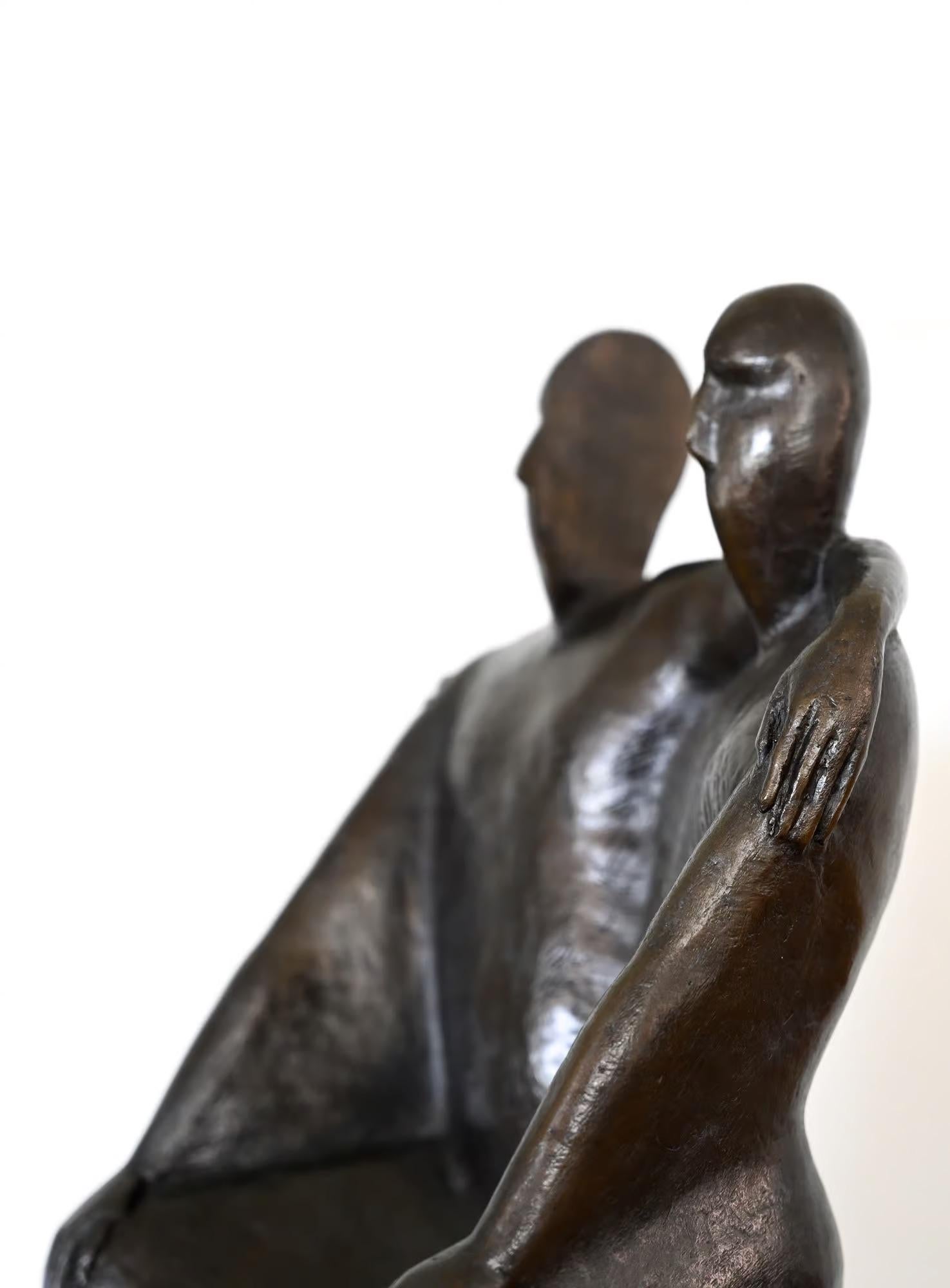 Gemini – bronze by William Harling For Sale 5