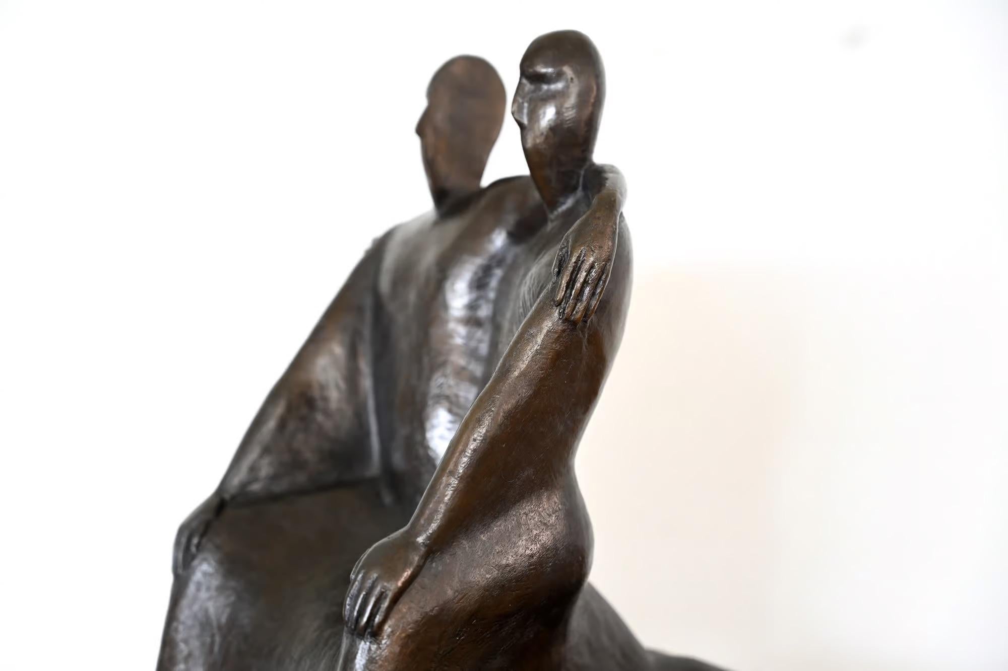 Gemini – bronze by William Harling For Sale 6