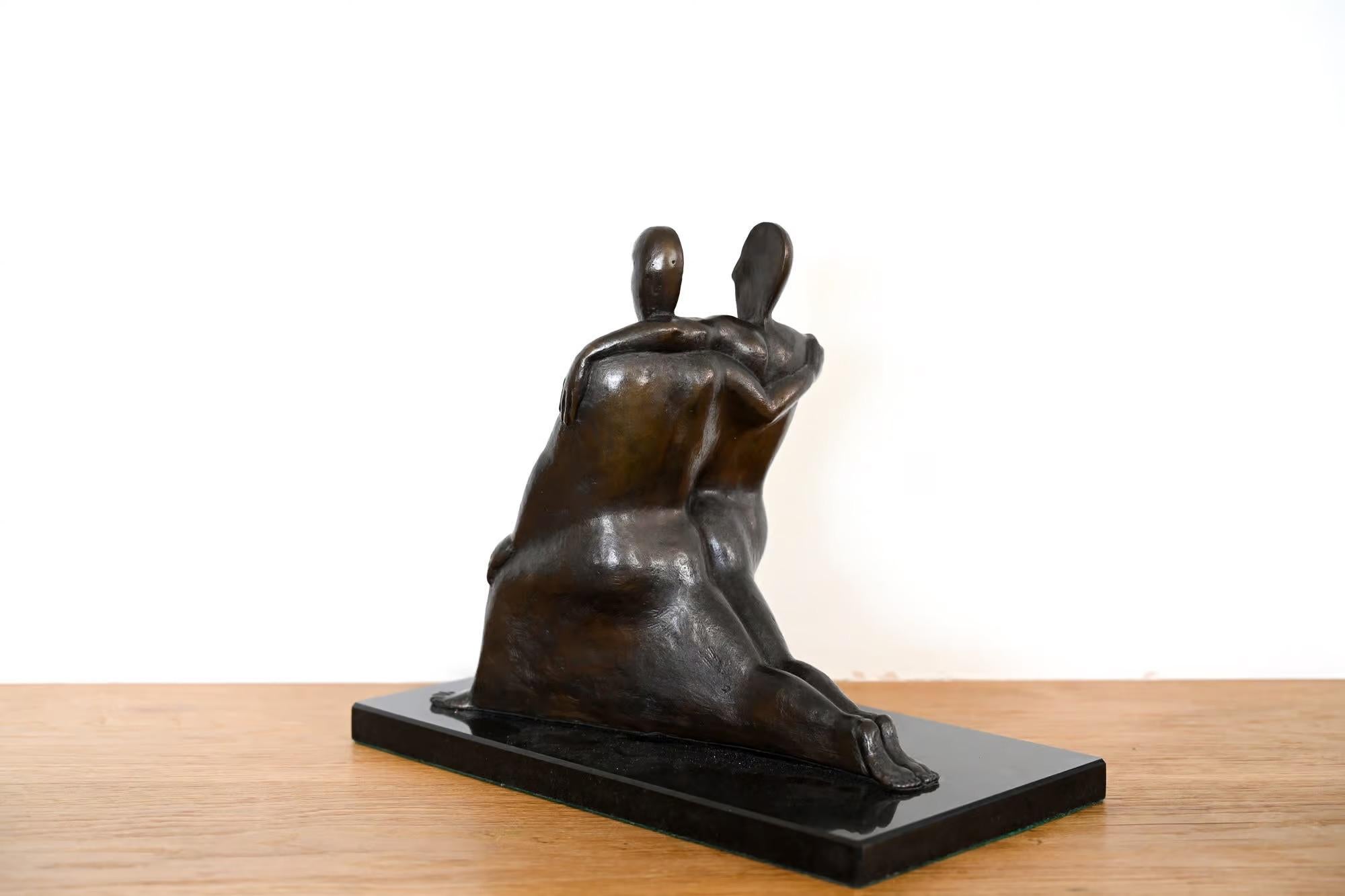 Gemini – bronze by William Harling For Sale 8
