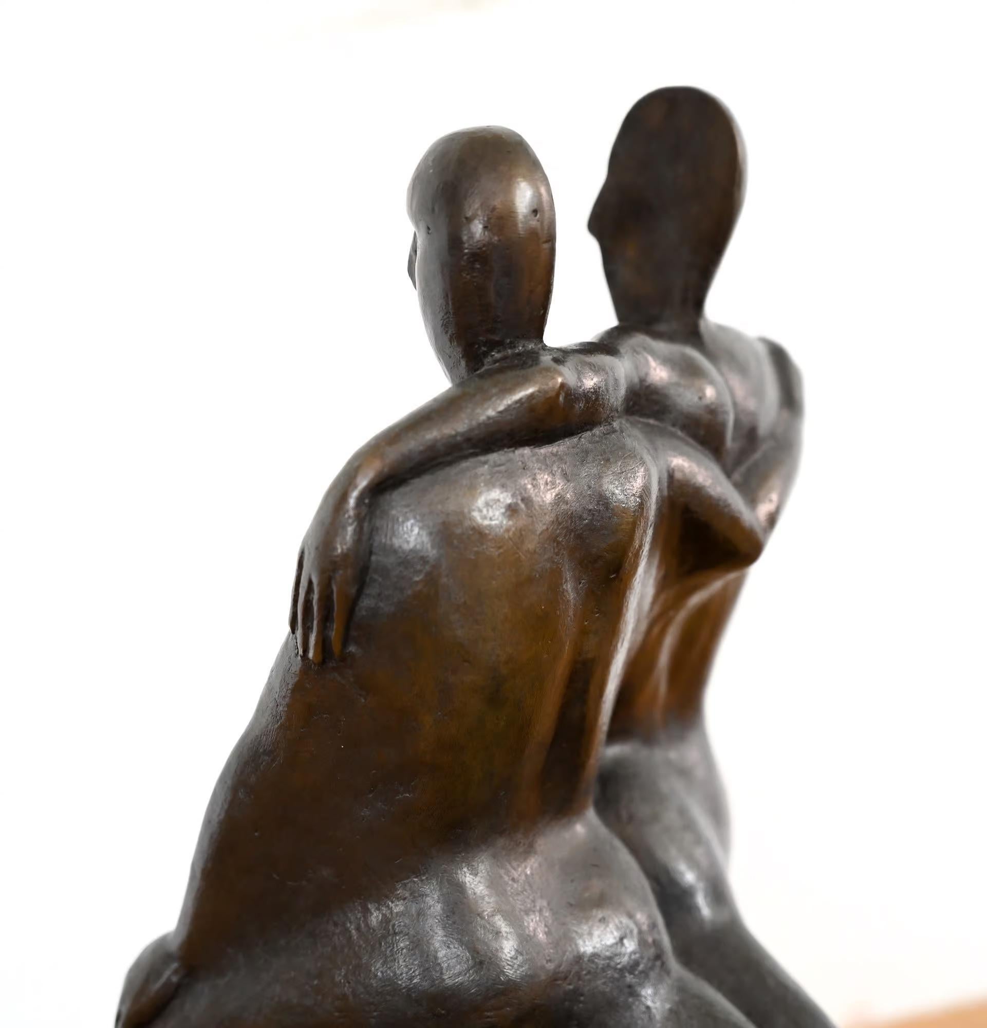 Gemini – bronze by William Harling For Sale 10