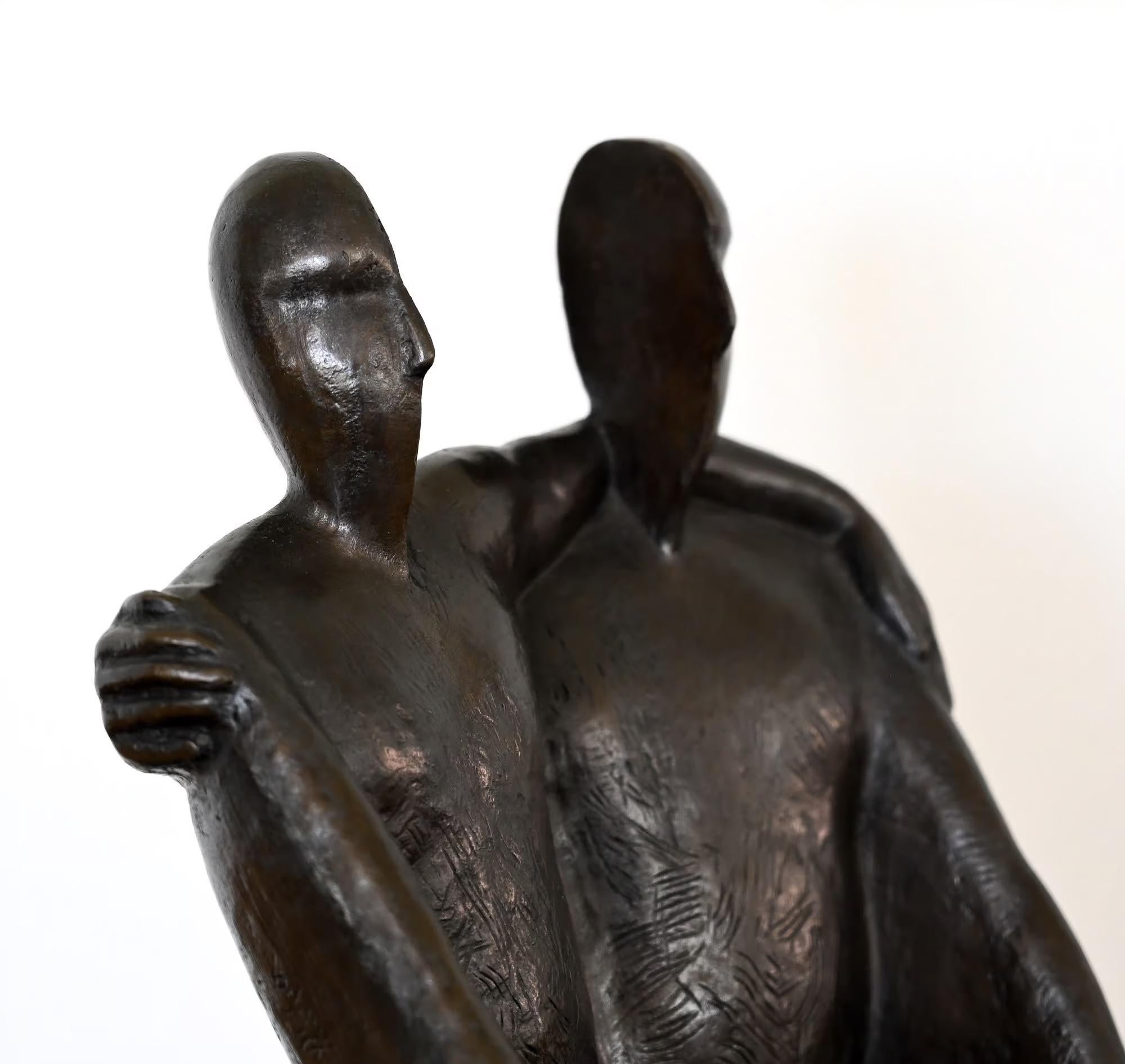 Gemini – bronze by William Harling For Sale 1