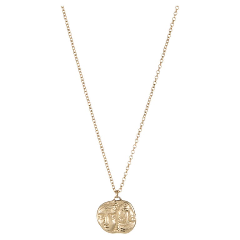 Gemini Coin Pendant For Sale at 1stDibs